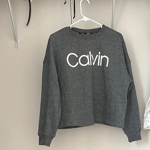 Calvin Klein cropped sweatshirt